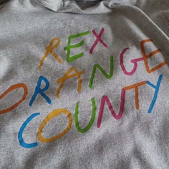 REX RARE ORANGE COUNTY HOODIE MERCH concert hoodie SMALL URBAN OUTFITTERS y2k S - Picture 12 of 16